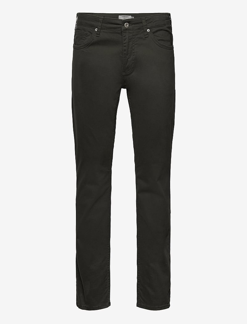 Lindbergh Black - 1927: Superflex 5 pocket cashmere - tapered jeans - army - 1