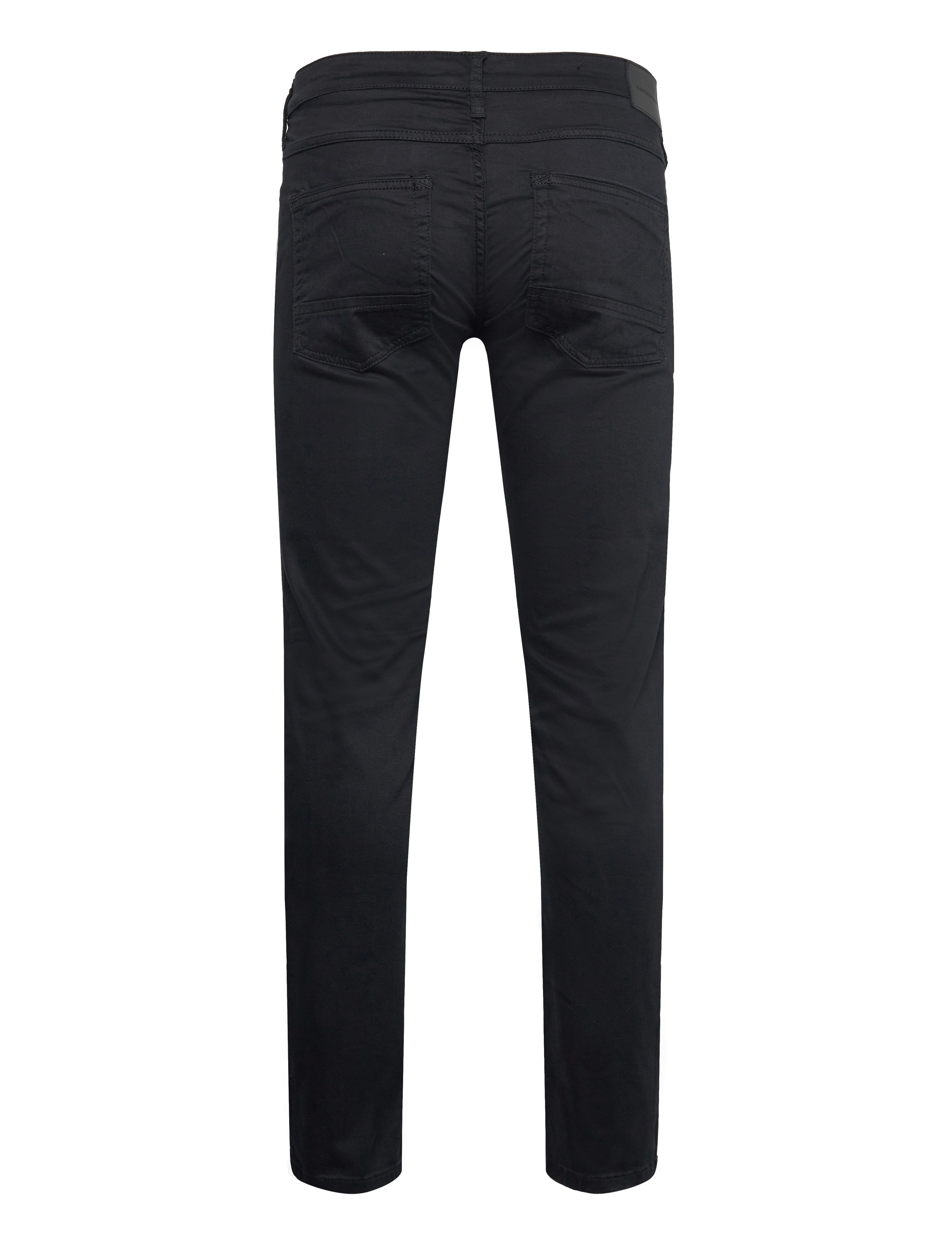 Lindbergh Black - 1927: Superflex 5 pocket cashmere touch pants - slim jeans - black - 1