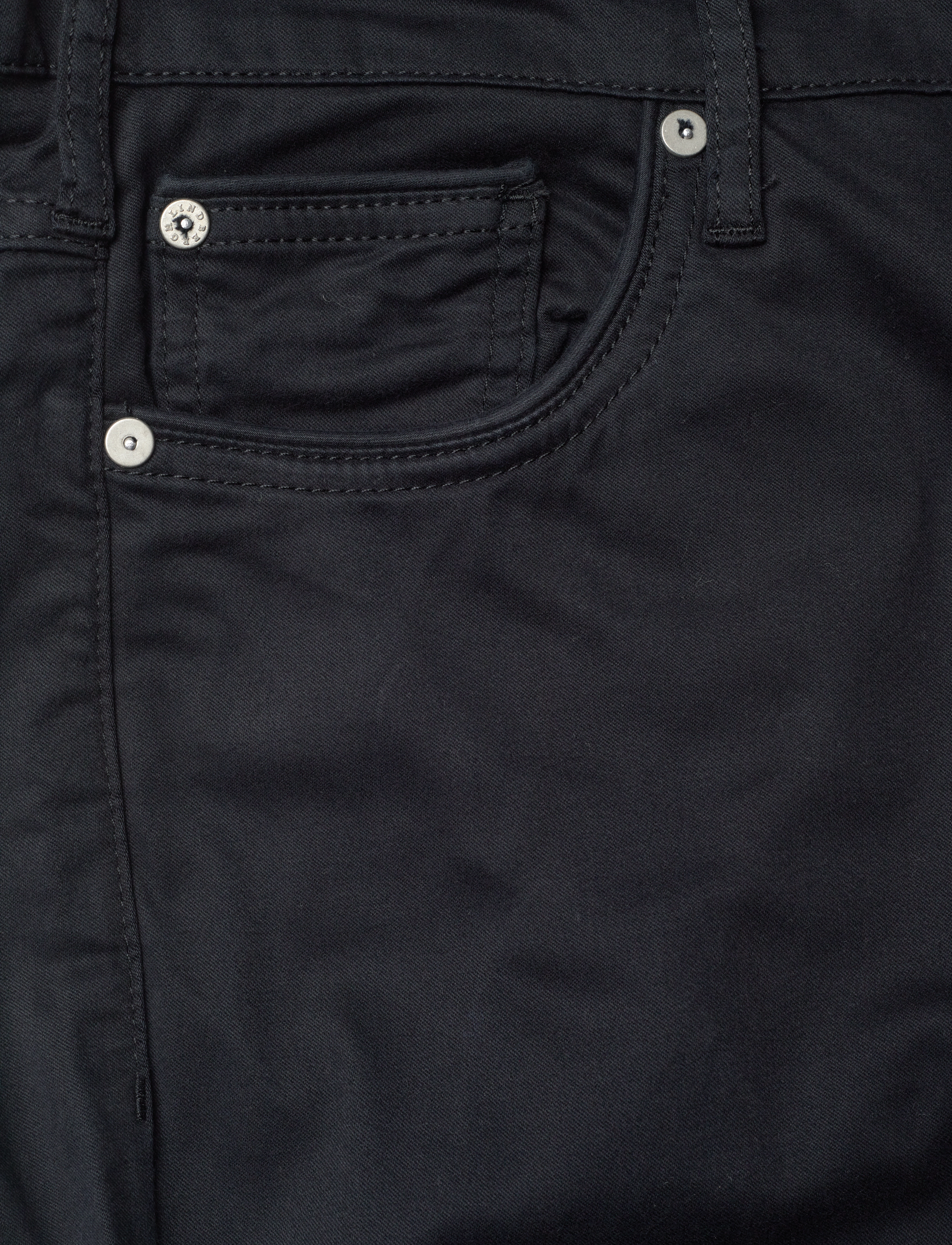 Lindbergh Black - 1927: Superflex 5 pocket cashmere touch pants - slim jeans - black - 2