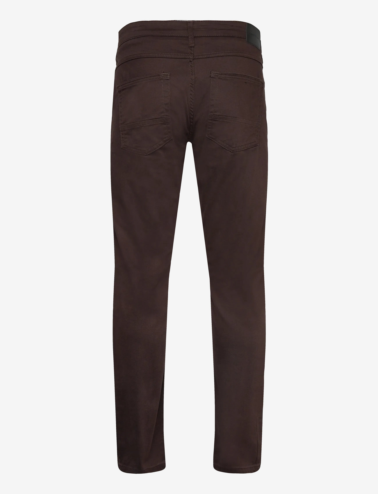 Lindbergh Black - 1927: Superflex 5 pocket cashmere touch pants - slim jeans - dk chocolate - 2