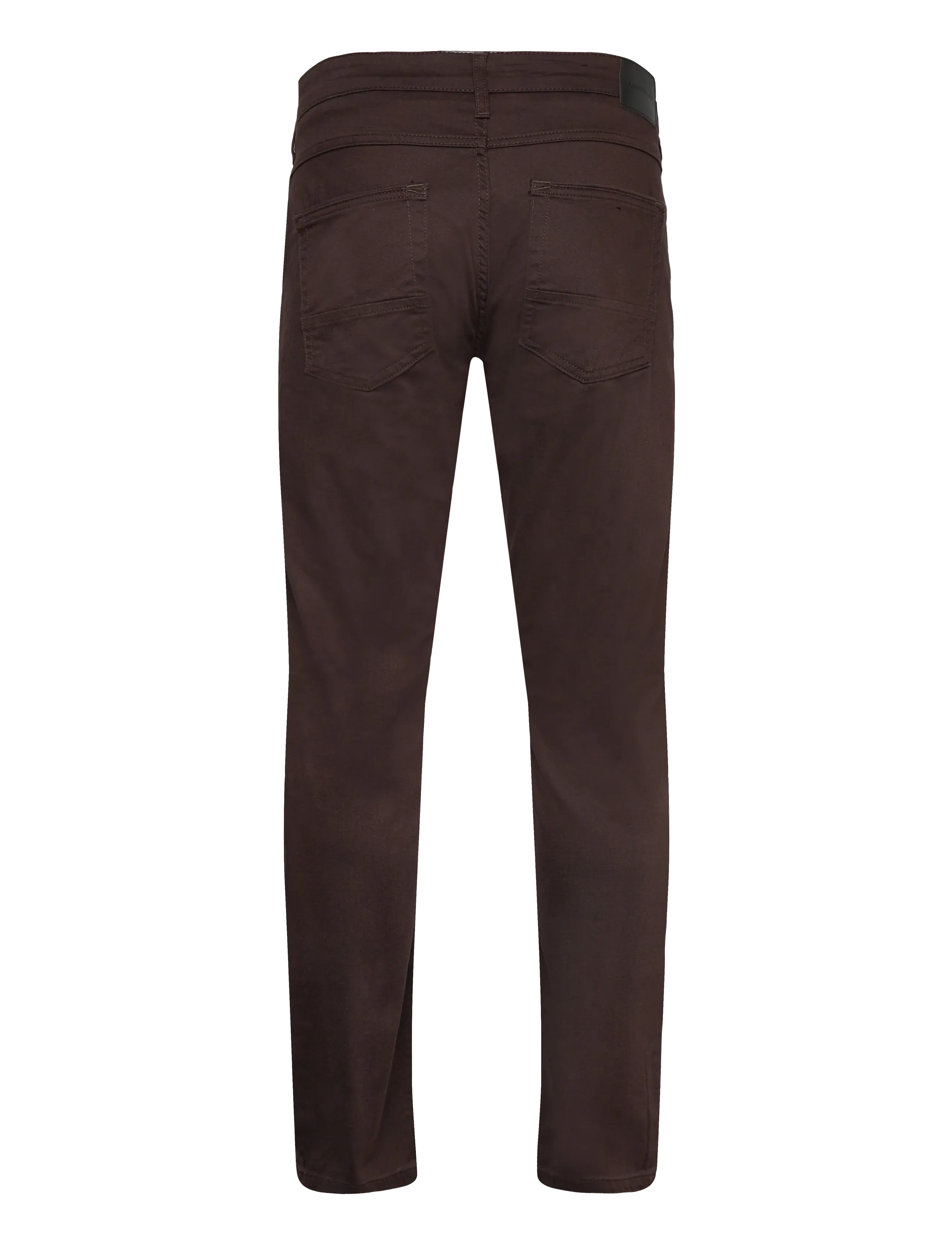 Lindbergh Black - 1927: Superflex 5 pocket cashmere touch pants - slim jeans - dk chocolate - 2