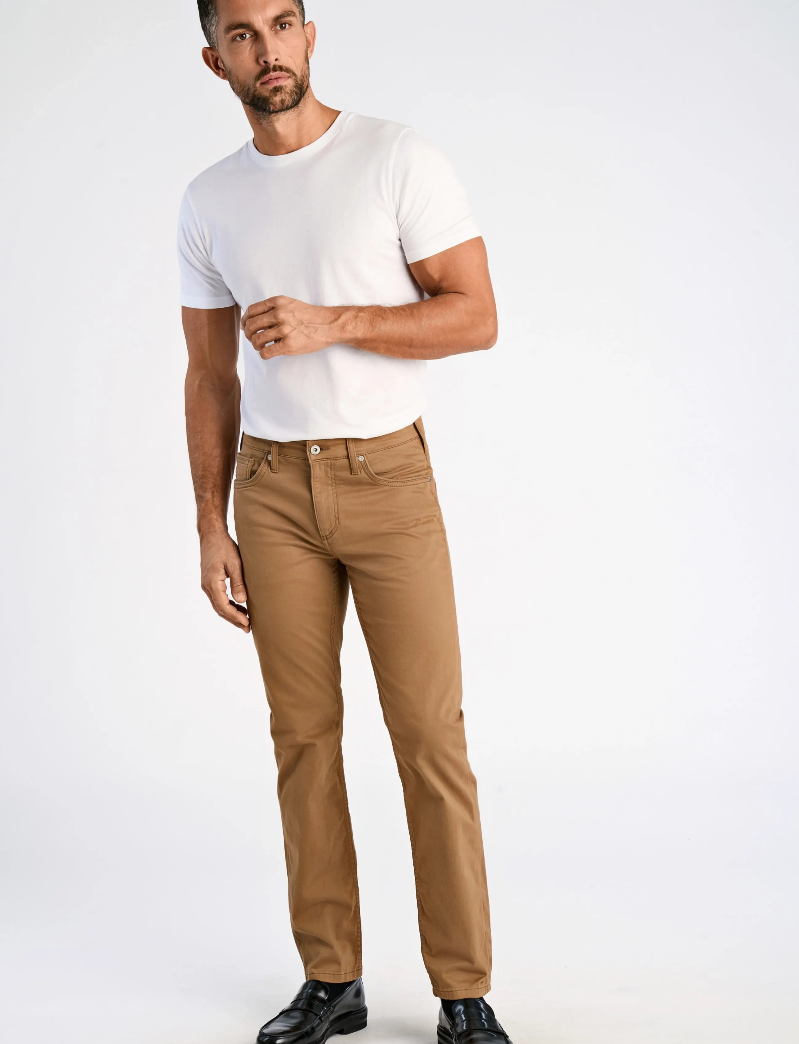 Lindbergh Black 1927: Superflex 5 pocket cashmere touch pants - Lindbergh - DK DUSTY SAND / beige