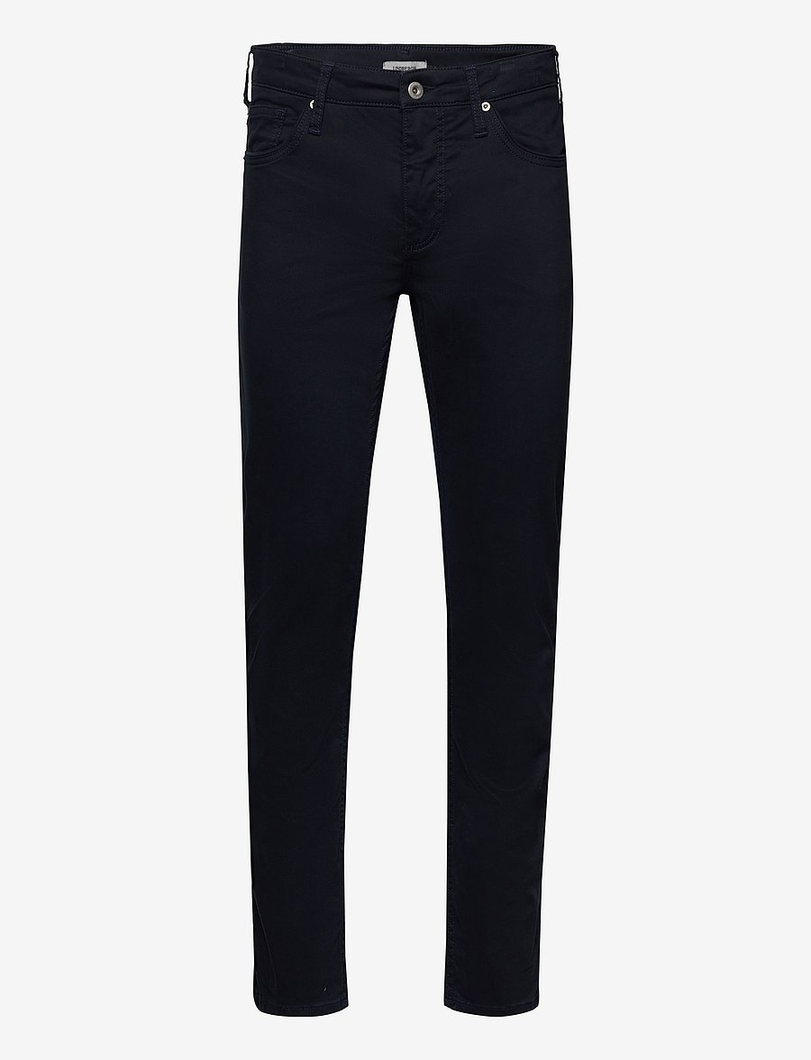 Lindbergh Black - 1927: Superflex 5 pocket cashmere touch pants - slim jeans - dk navy - 1