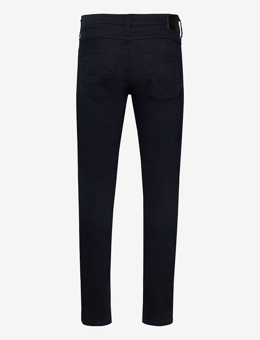 Lindbergh Black - 1927: Superflex 5 pocket cashmere touch pants - slim jeans - dk navy - 2