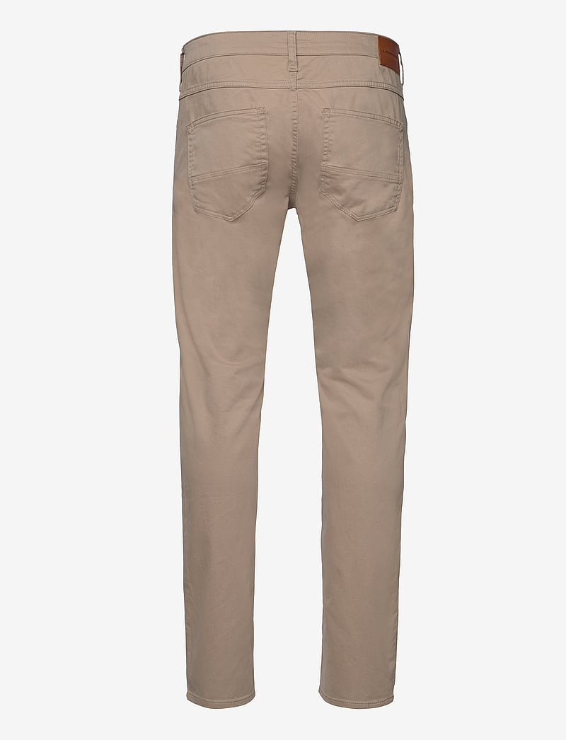 Lindbergh Black - 1927: Superflex 5 pocket cashmere touch pants - kitsad teksad - sand - 2
