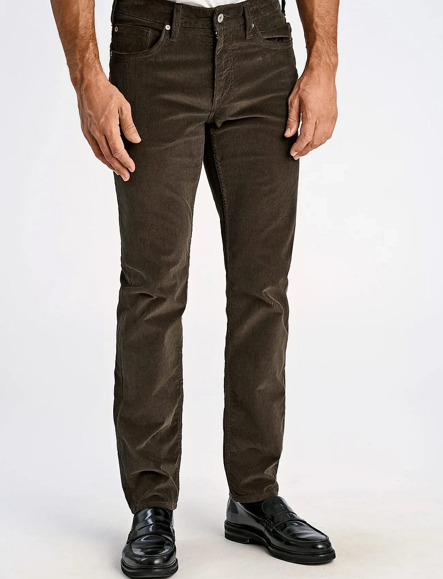 Lindbergh Black - 1927: 5 pocket corduroy pants - kitsad teksad - black olive - 3