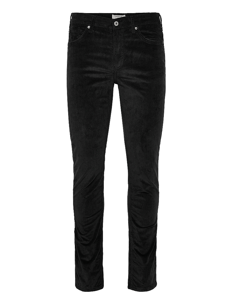 Lindbergh Black - 1927: 5 pocket corduroy pants - slim jeans - dk navy - 0