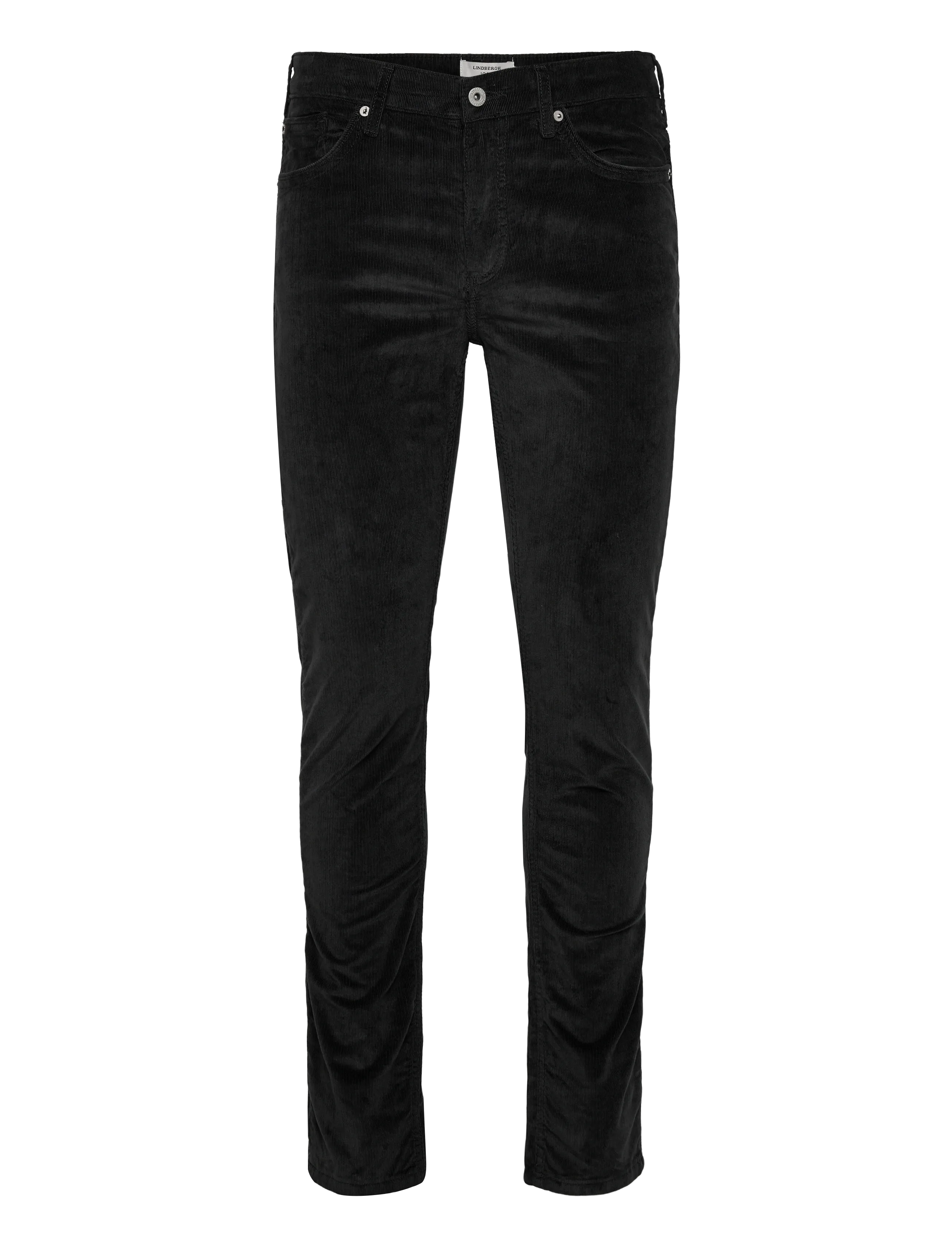 Lindbergh Black - 1927: 5 pocket corduroy pants - slim fit jeans - dk navy - 0