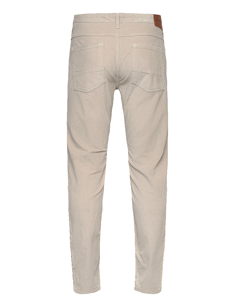 Lindbergh Black - 1927: 5 pocket corduroy pants - slim jeans - lt cream - 2