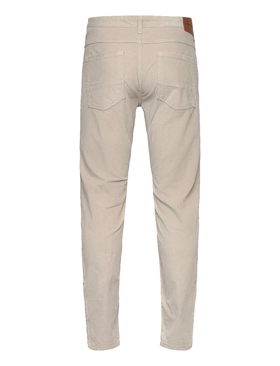 Lindbergh Black - 1927: 5 pocket corduroy pants - slim jeans - lt cream - 2