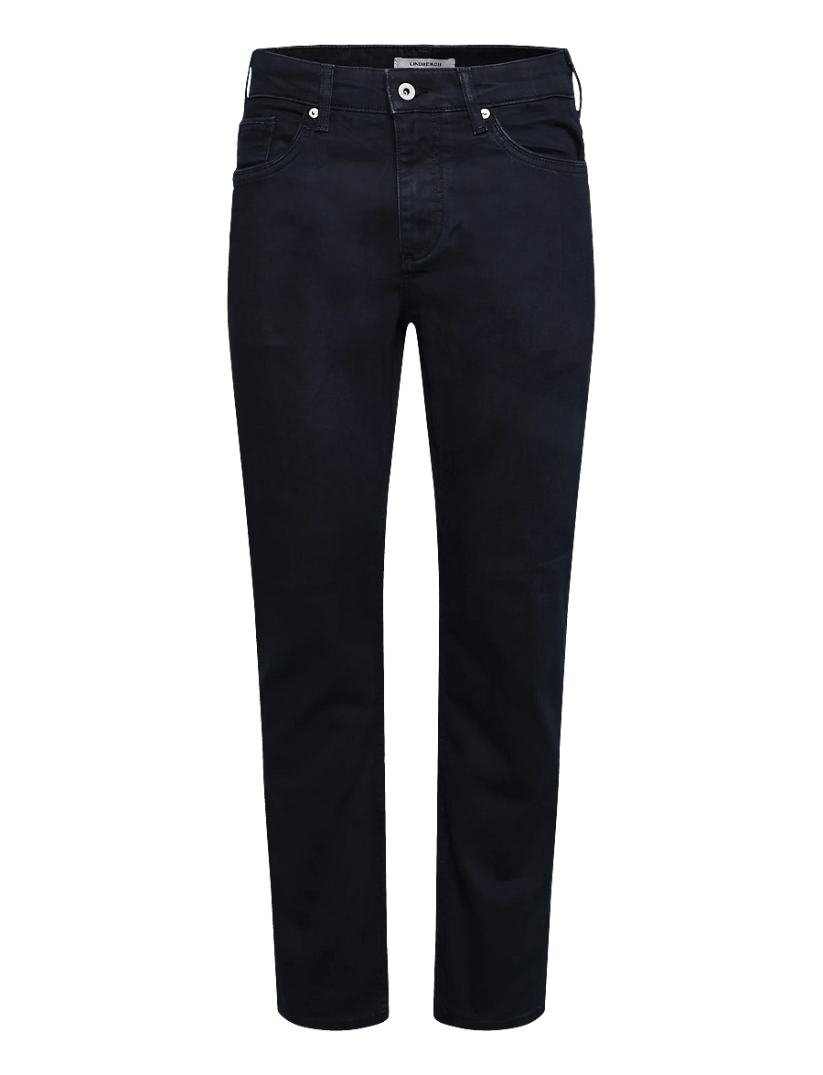 Lindbergh Black - 1927: Superflex 5 pocket cashmere - tapered jeans - washed indigo - 1