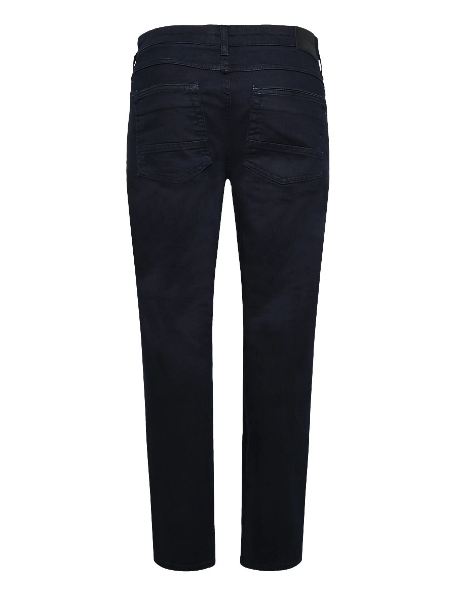 Lindbergh Black - 1927: Superflex 5 pocket cashmere - tapered jeans - washed indigo - 2