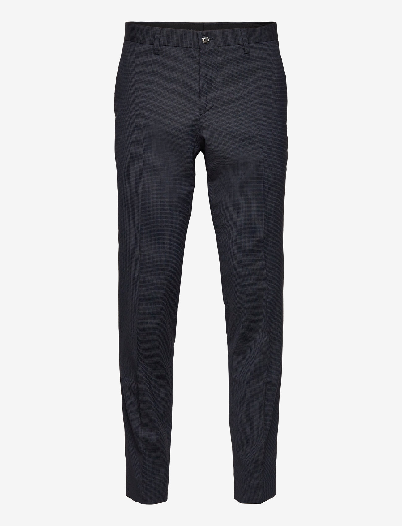 Lindbergh Black - Technical micro check superflex pan - herbstliche kleidung - dk blue mix - 0