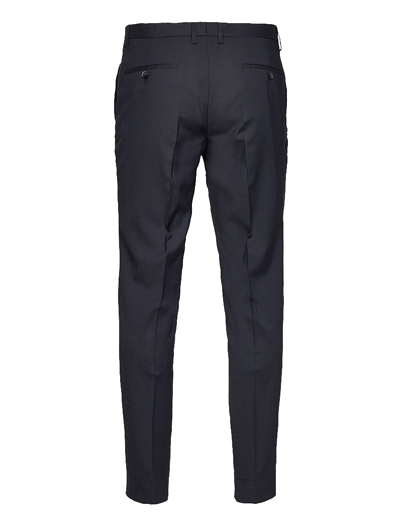 Lindbergh Black - Technical micro check superflex pan - habitbukser - dk blue mix - 2