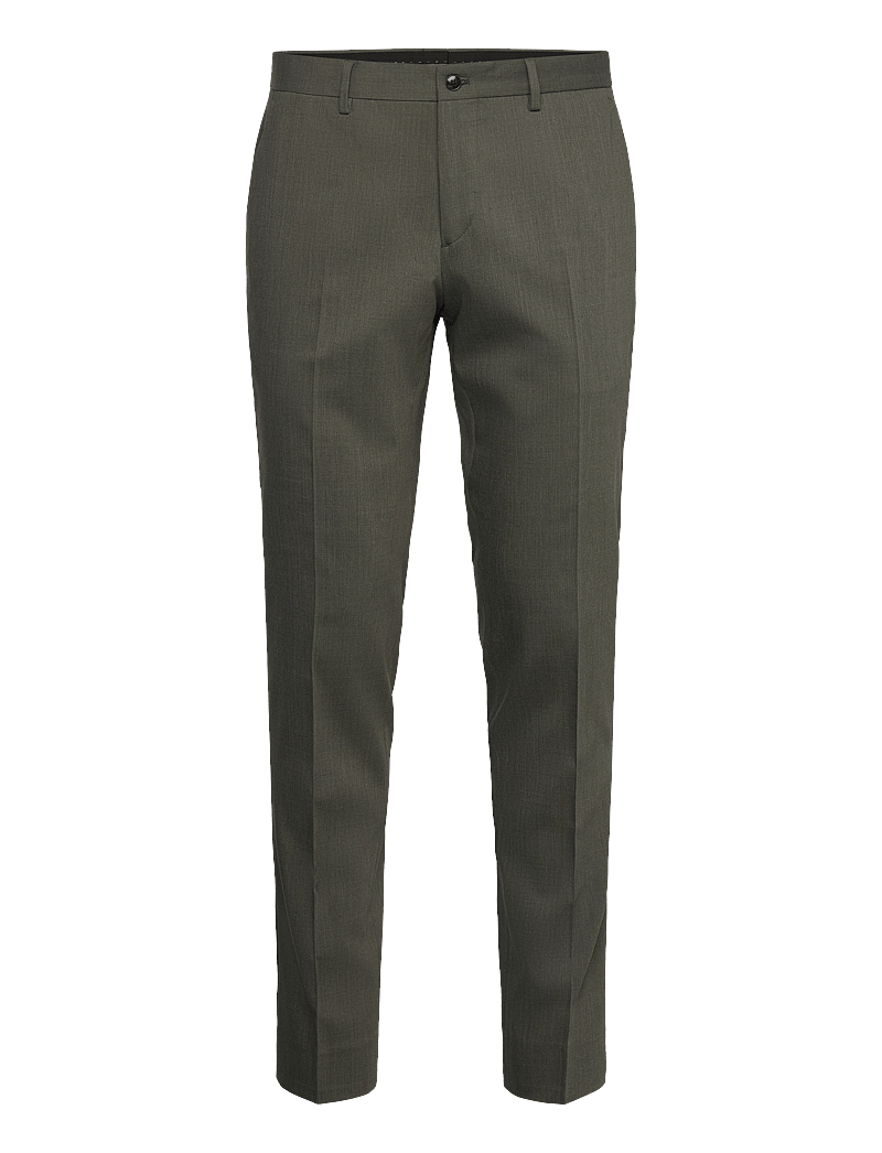 Lindbergh Black - Technical stretch pants - combi suit - suit trousers - army mel - 0