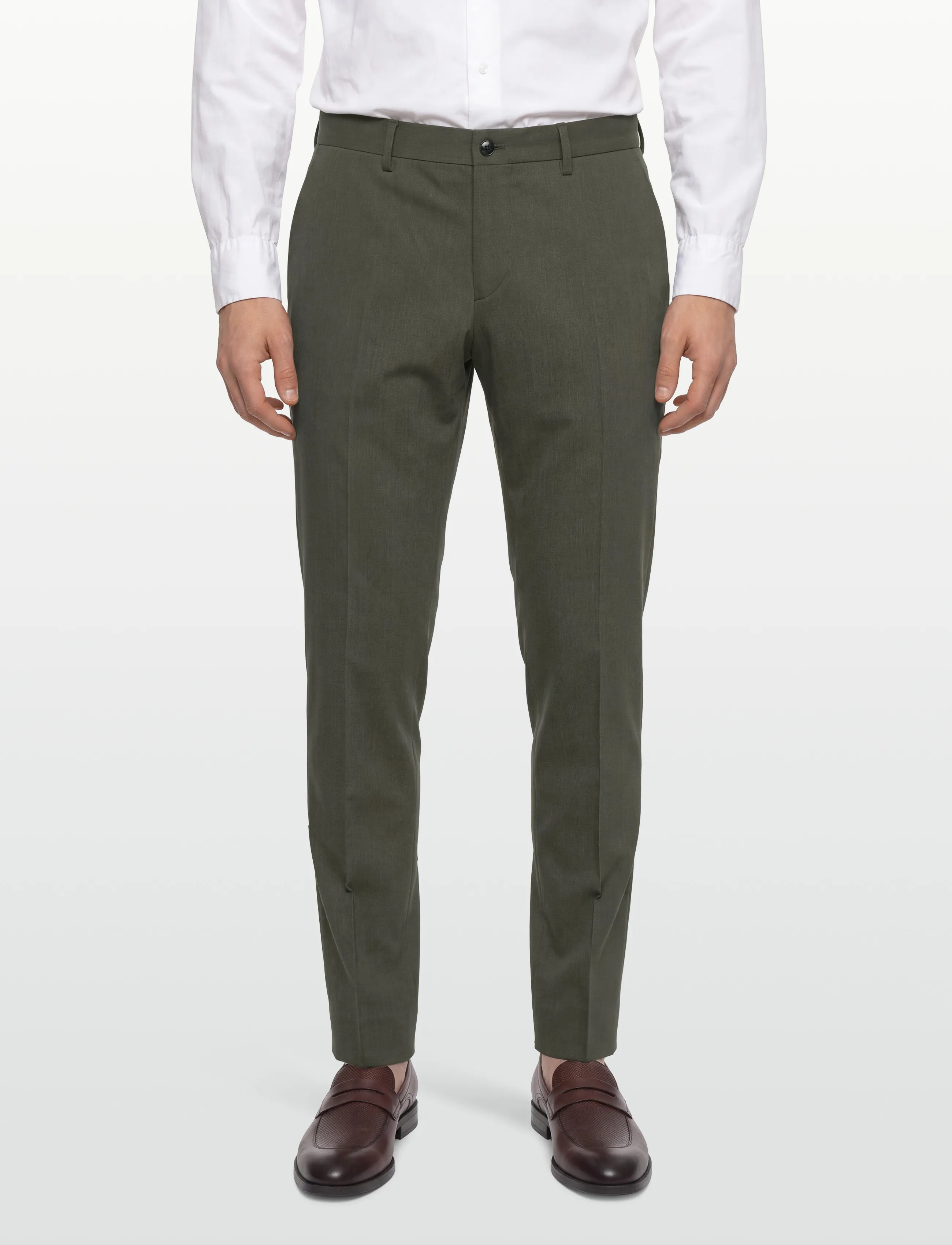 Lindbergh Black - Technical stretch pants - combi suit - puvunhousut - army mel - 3