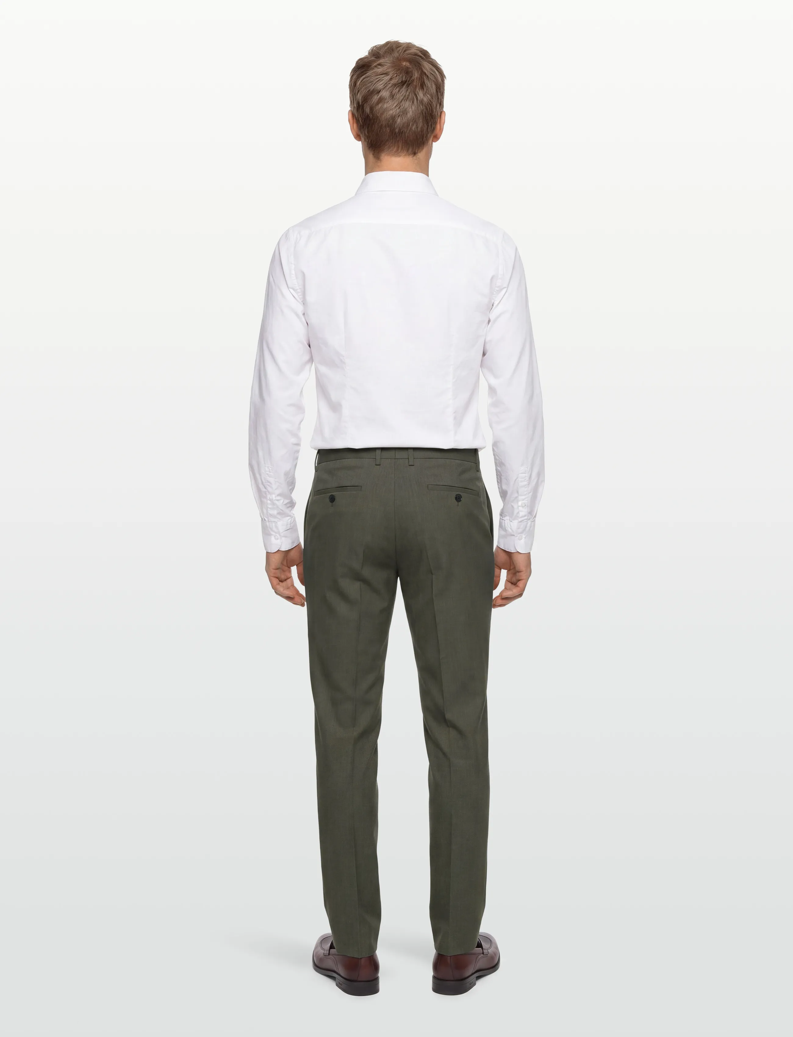 Lindbergh Black - Technical stretch pants - combi suit - puvunhousut - army mel - 4