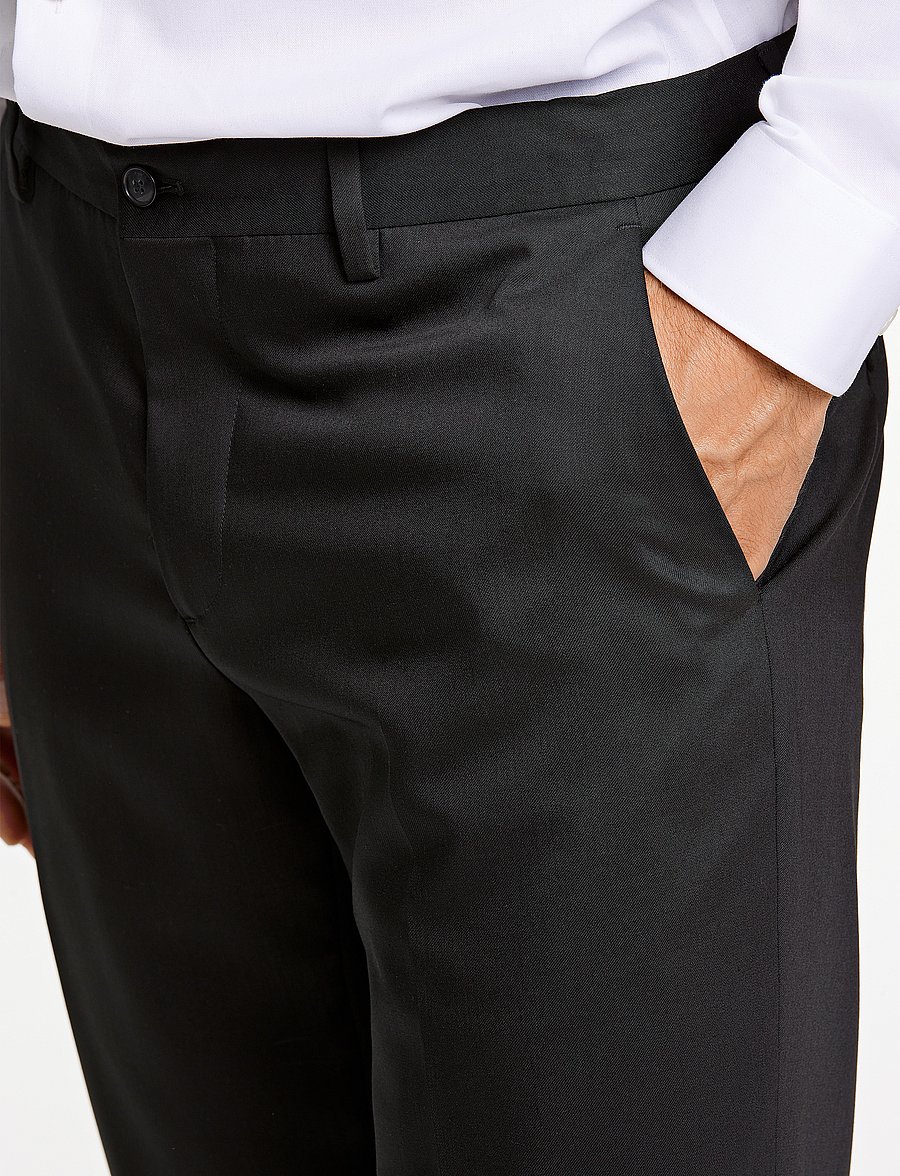 Lindbergh Black - Technical stretch pants - combi suit - pantalons habillés - black - 5