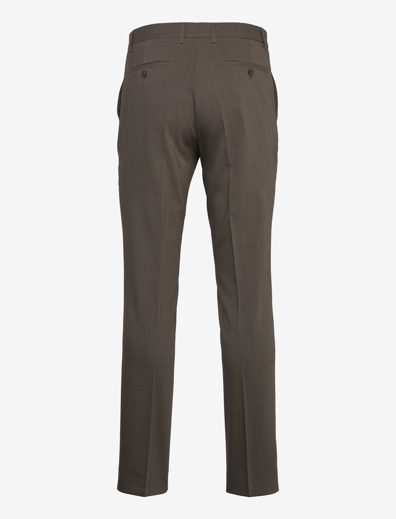 Lindbergh Black - Technical stretch pants - combi sui - anzugshosen - dk sand mel - 1