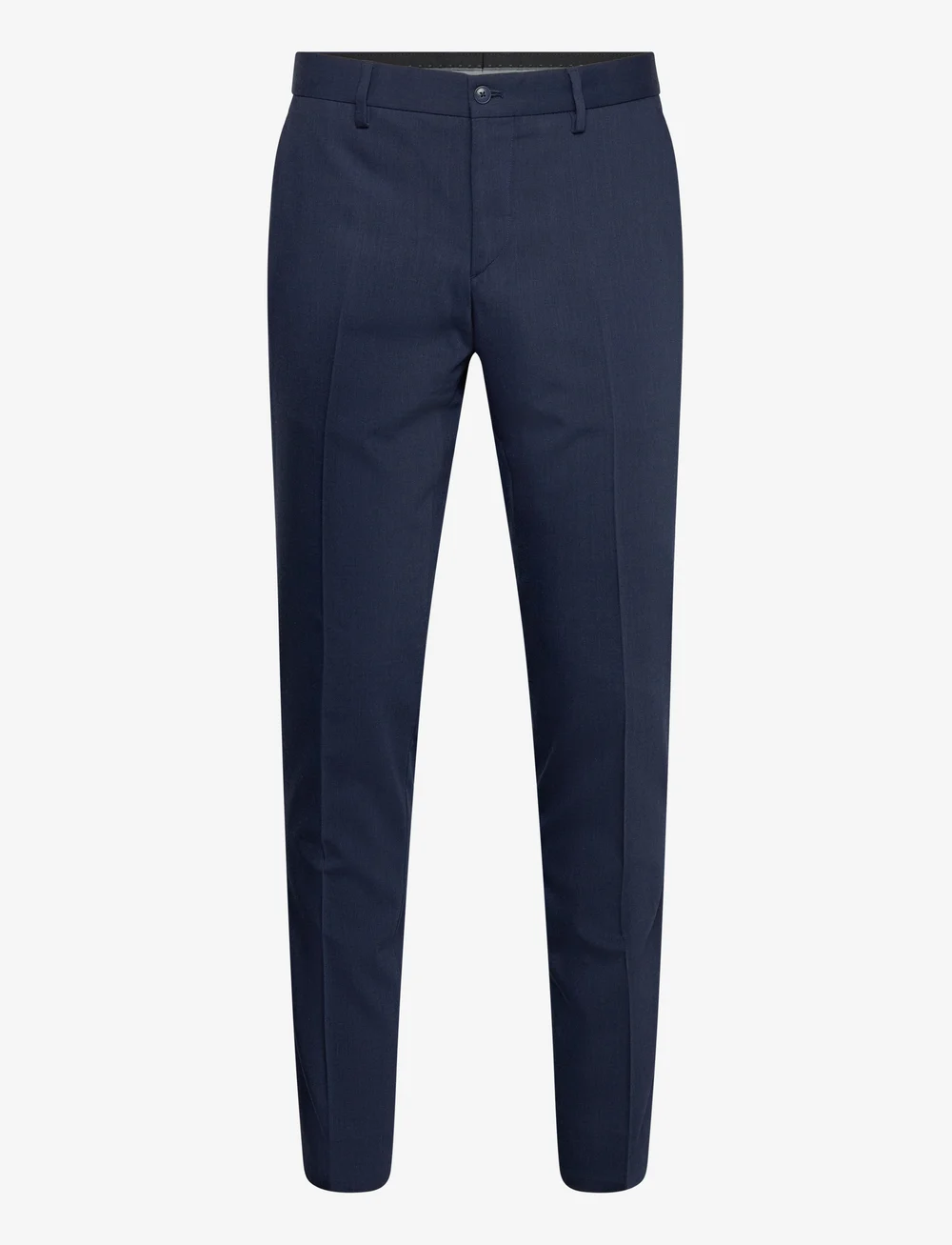 Lindbergh Black - Technical stretch pants - combi sui - pantalons habillés - mid navy mel - 1