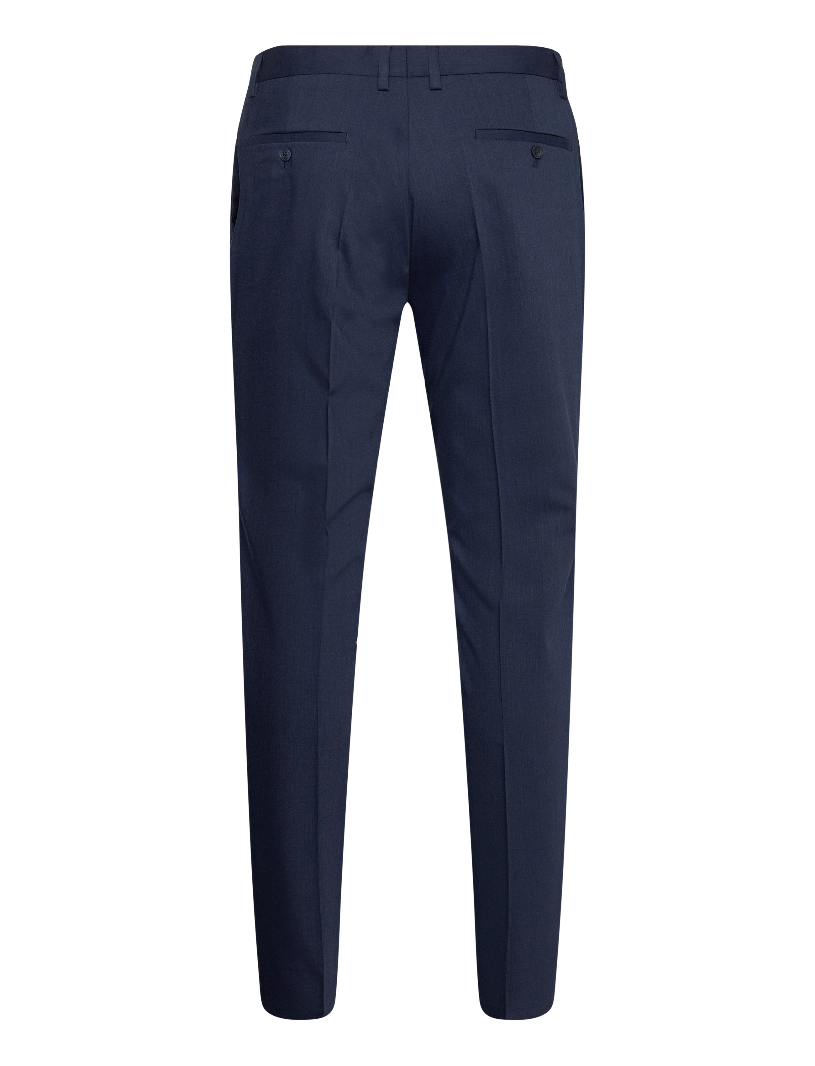 Lindbergh Black - Technical stretch pants - combi suit - kostymbyxor - mid navy mel - 2