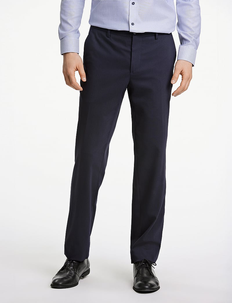 Lindbergh Black - Technical stretch pants - combi sui - habitbukser - navy - 0