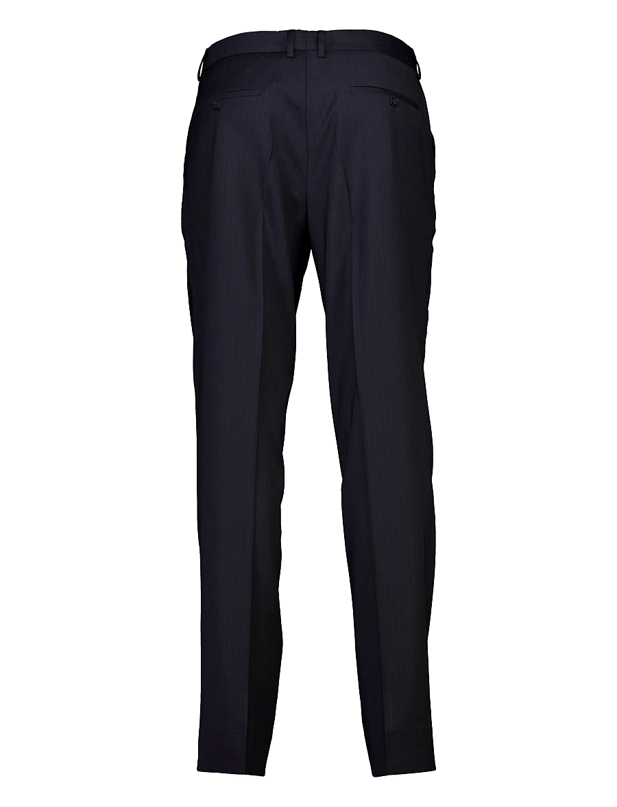 Lindbergh Black - Technical stripe pants - combi suit - suit trousers - navy - 2