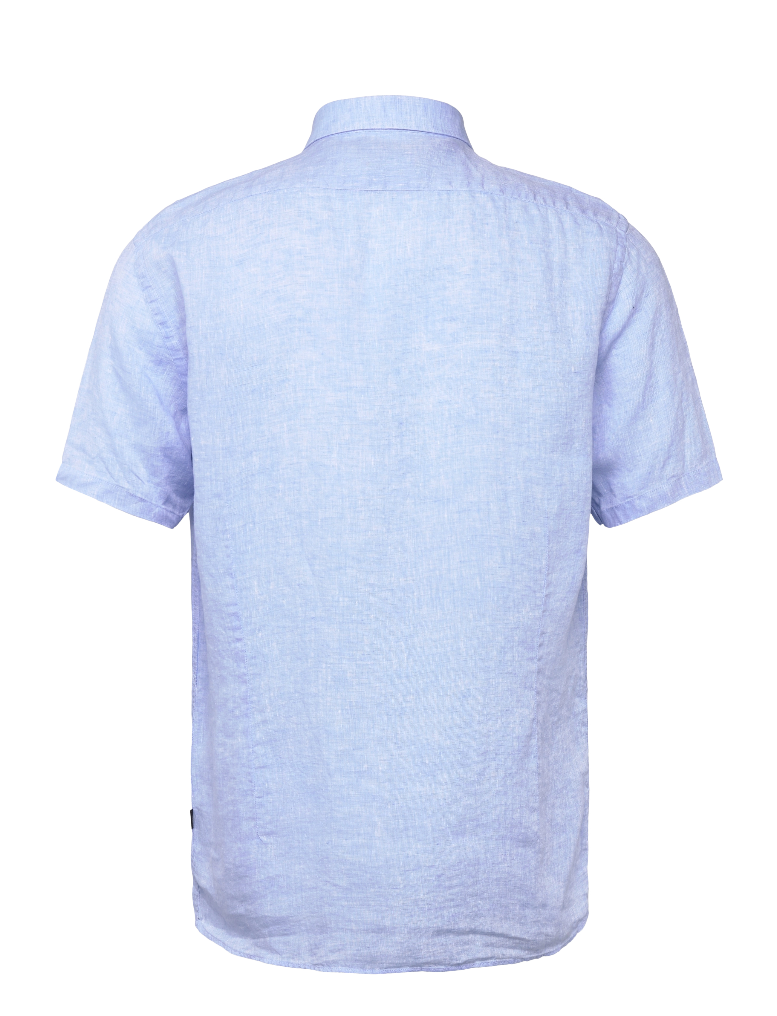 Lindbergh Black - Soft linen shirt S/S - modern fit - kurzarmhemden - light blue - 2
