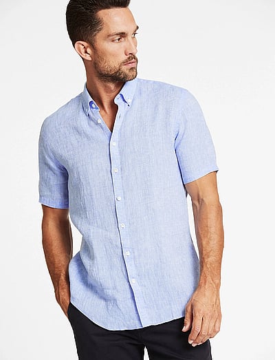 Soft Linen Shirt S/S - Modern Fit - KortæRmede