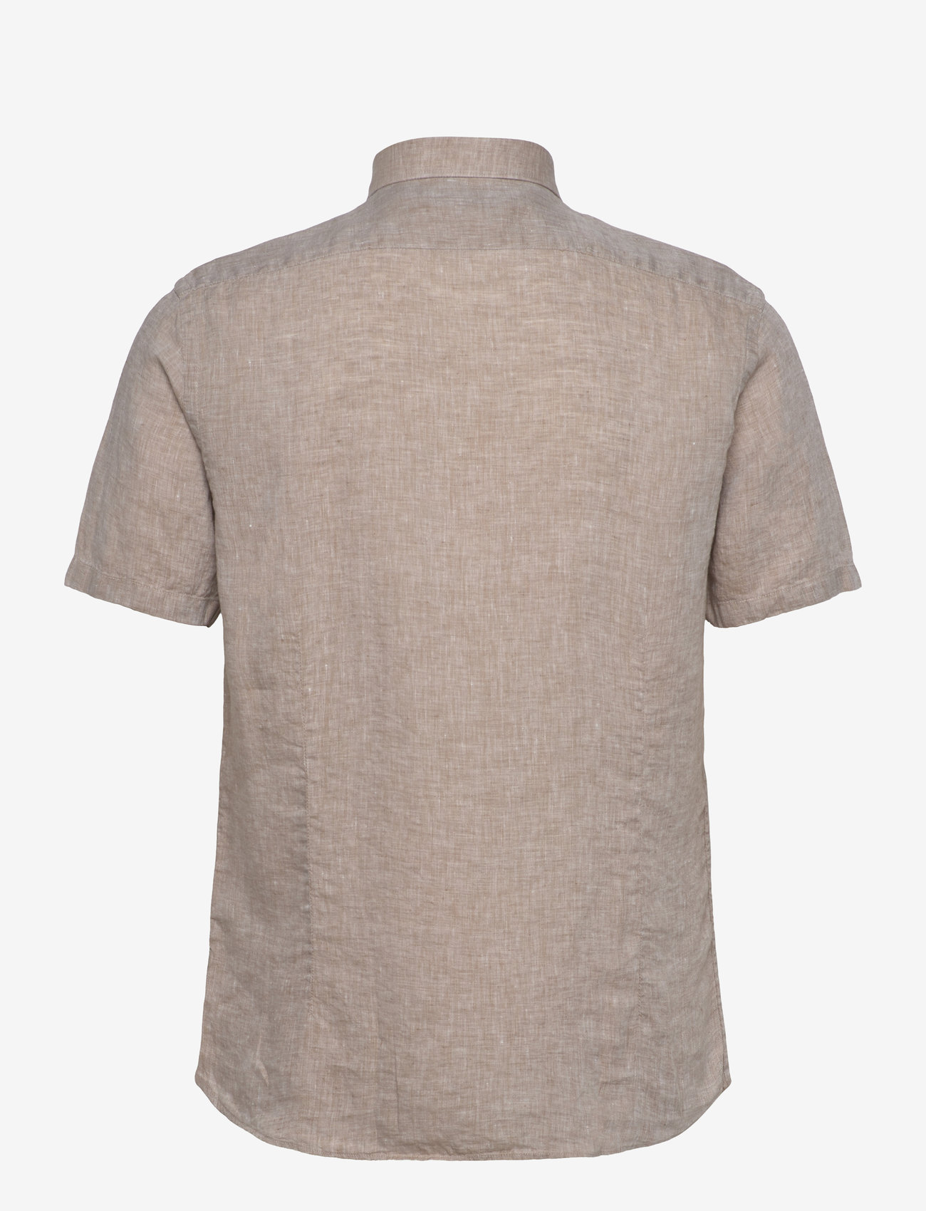 Lindbergh Black - Soft linen shirt S/S - modern fit - hørskjorter - sand mel - 2