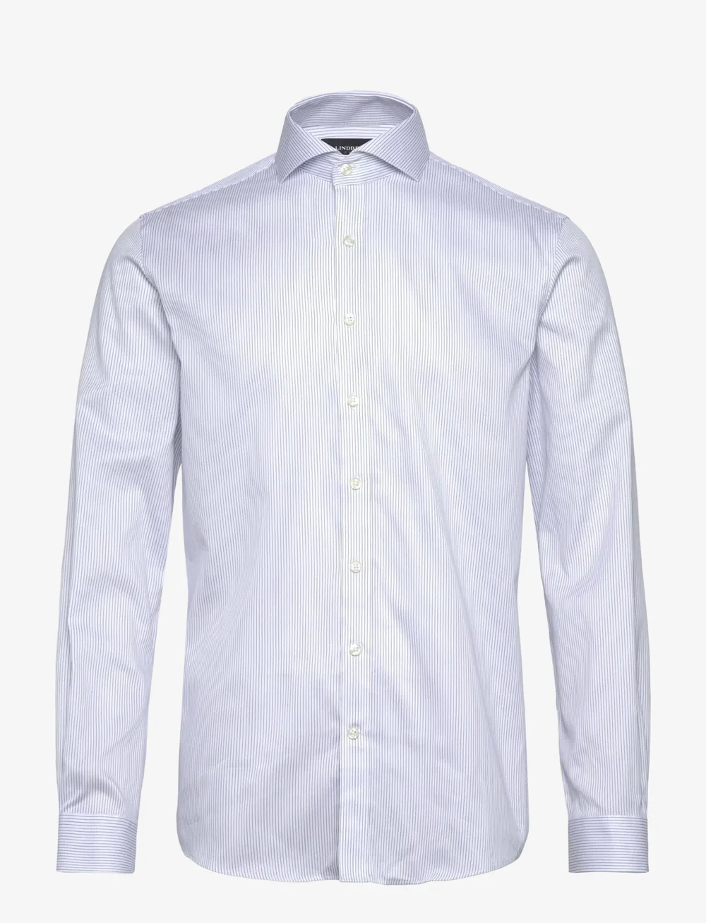 Lindbergh Black - Shirt L/S - formelle skjorter - blue white stripe - 0