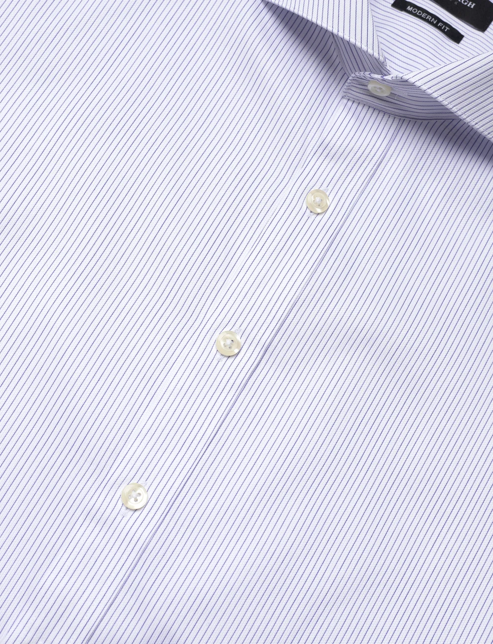 Lindbergh Black - Shirt L/S - formelle skjorter - blue white stripe - 3