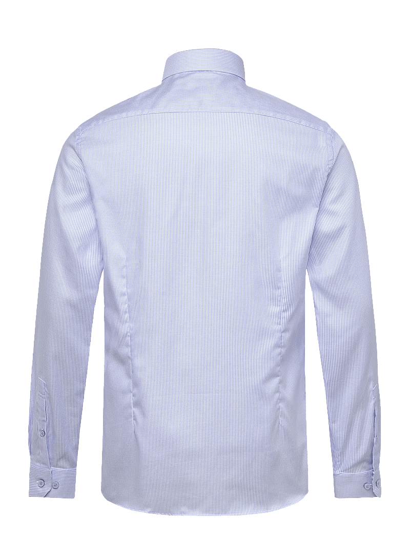 Lindbergh Black - Dobby stripe shirt L/S - pidulikud särgid - lt blue - 1