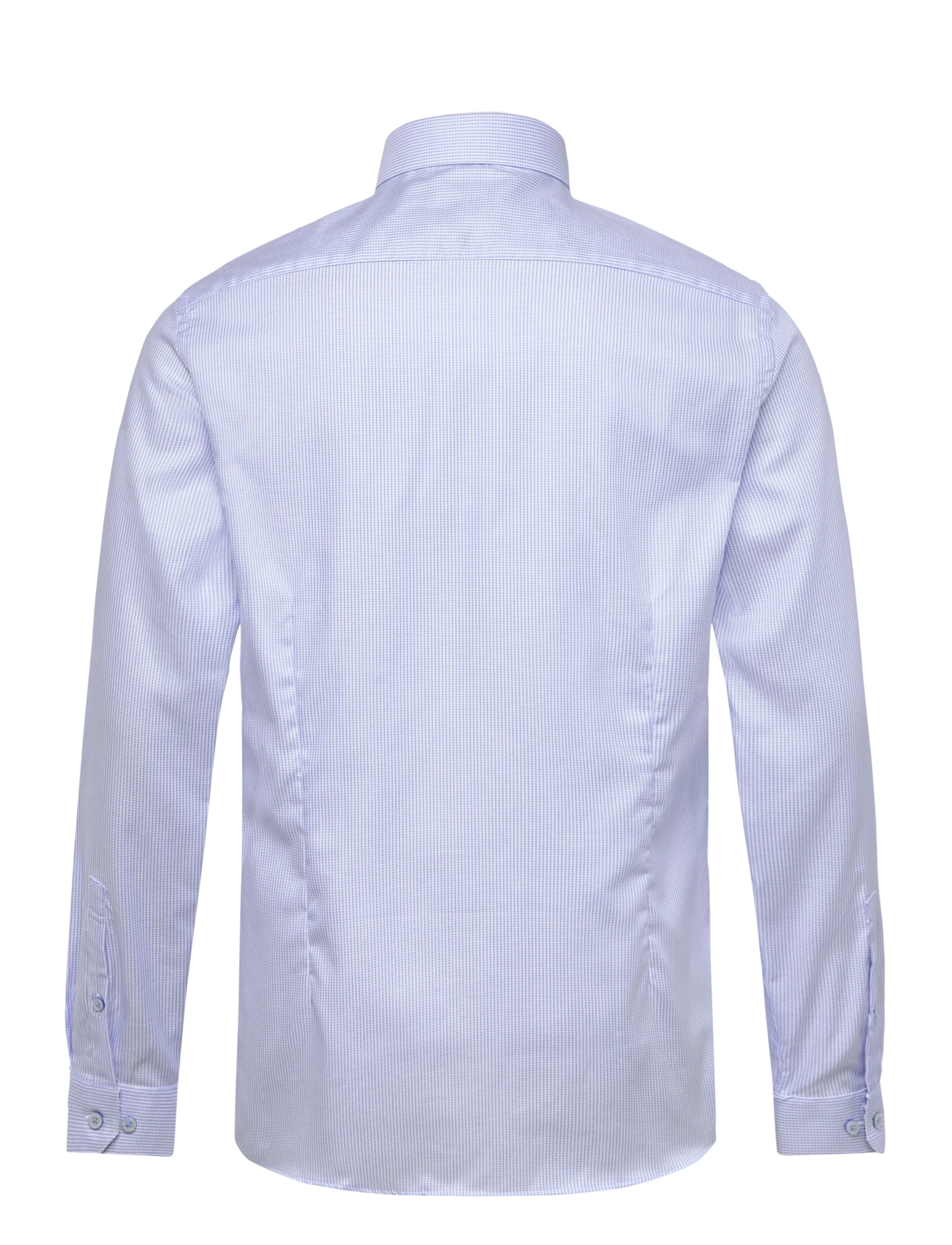 Lindbergh Black - Dobby stripe shirt L/S - formal shirts - lt blue - 2