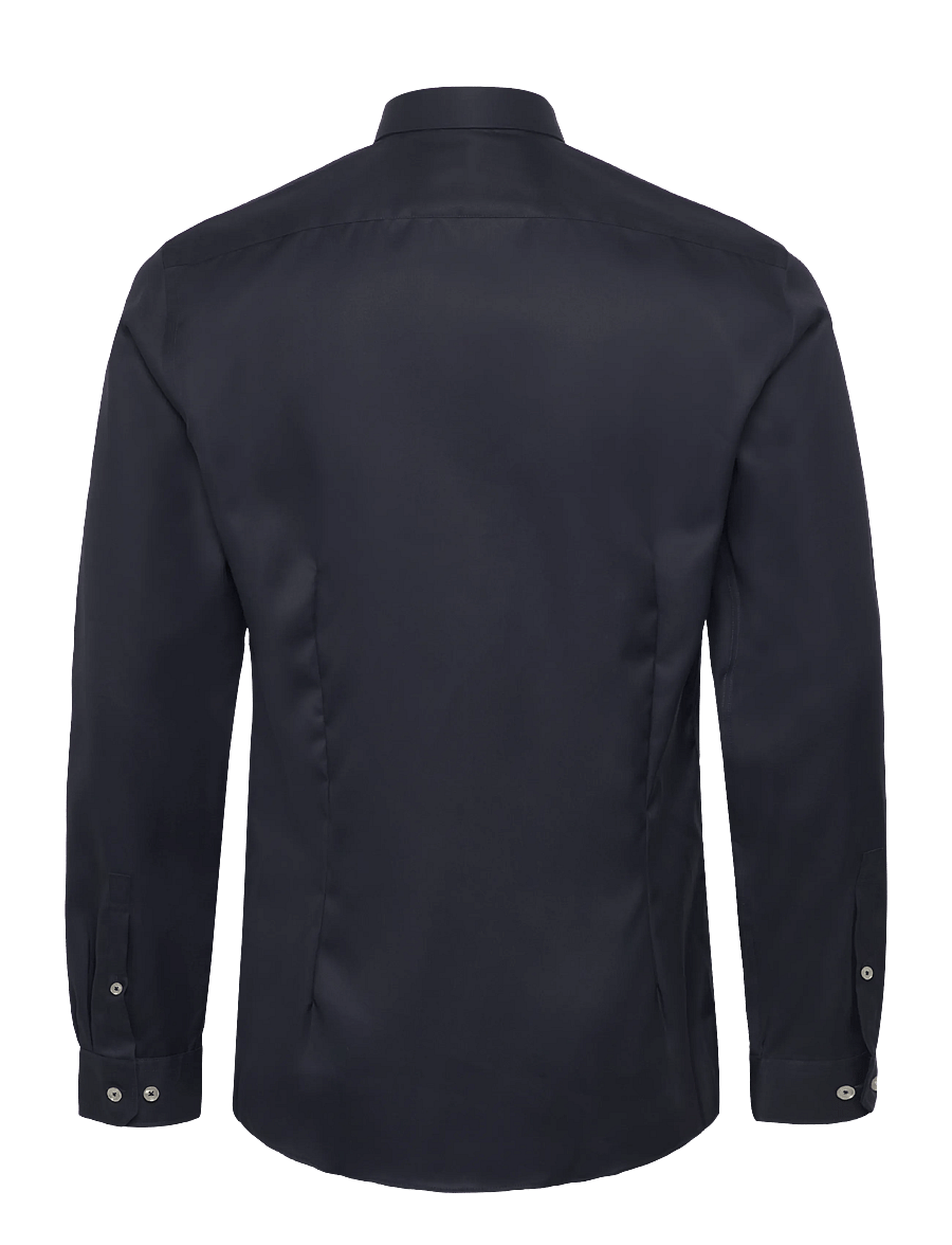 Lindbergh Black - Technical concealer shirt L/S - muodolliset kauluspaidat - dk navy - 1
