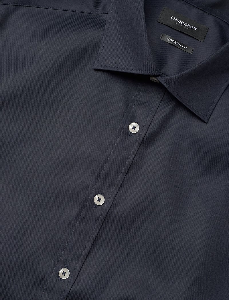 Lindbergh Black - Technical concealer shirt L/S - formelle hemden - dk navy - 3