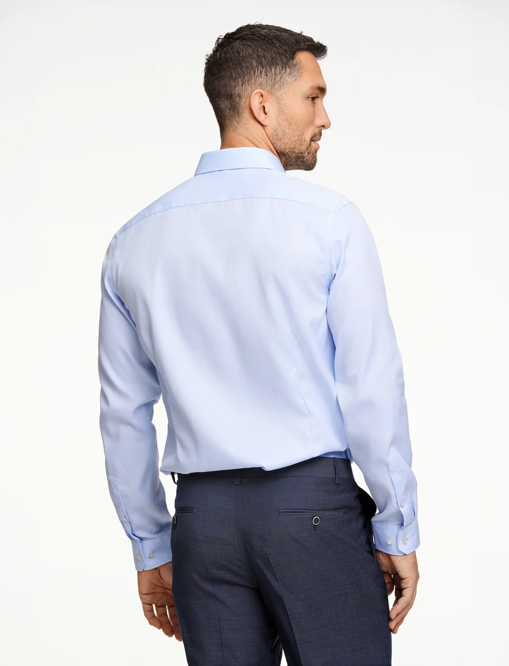 Lindbergh Black - Technical concealer shirt L/S - formelle skjorter - light blue - 3