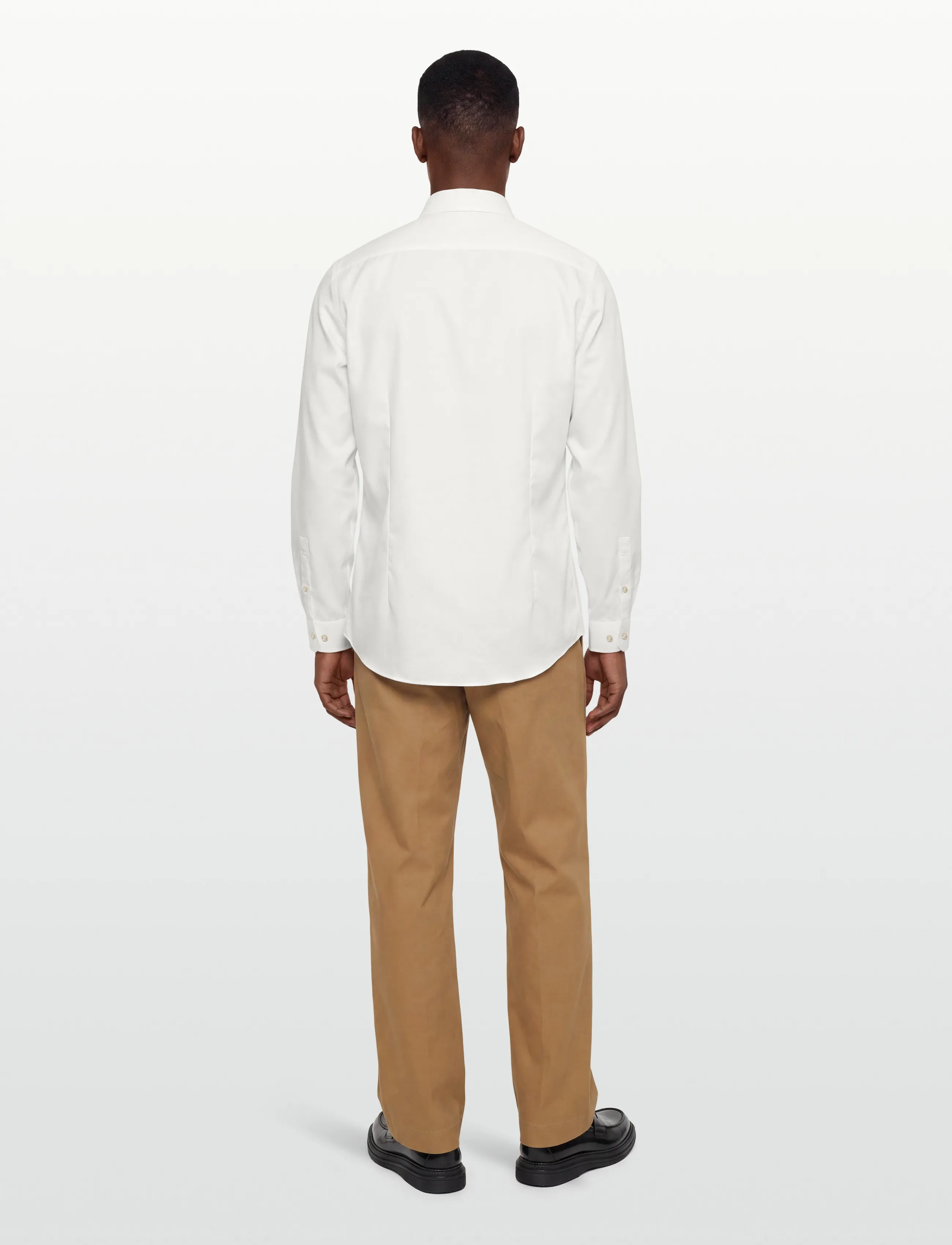 Lindbergh Black - Technical concealer shirt L/S - formelle skjorter - off white - 4
