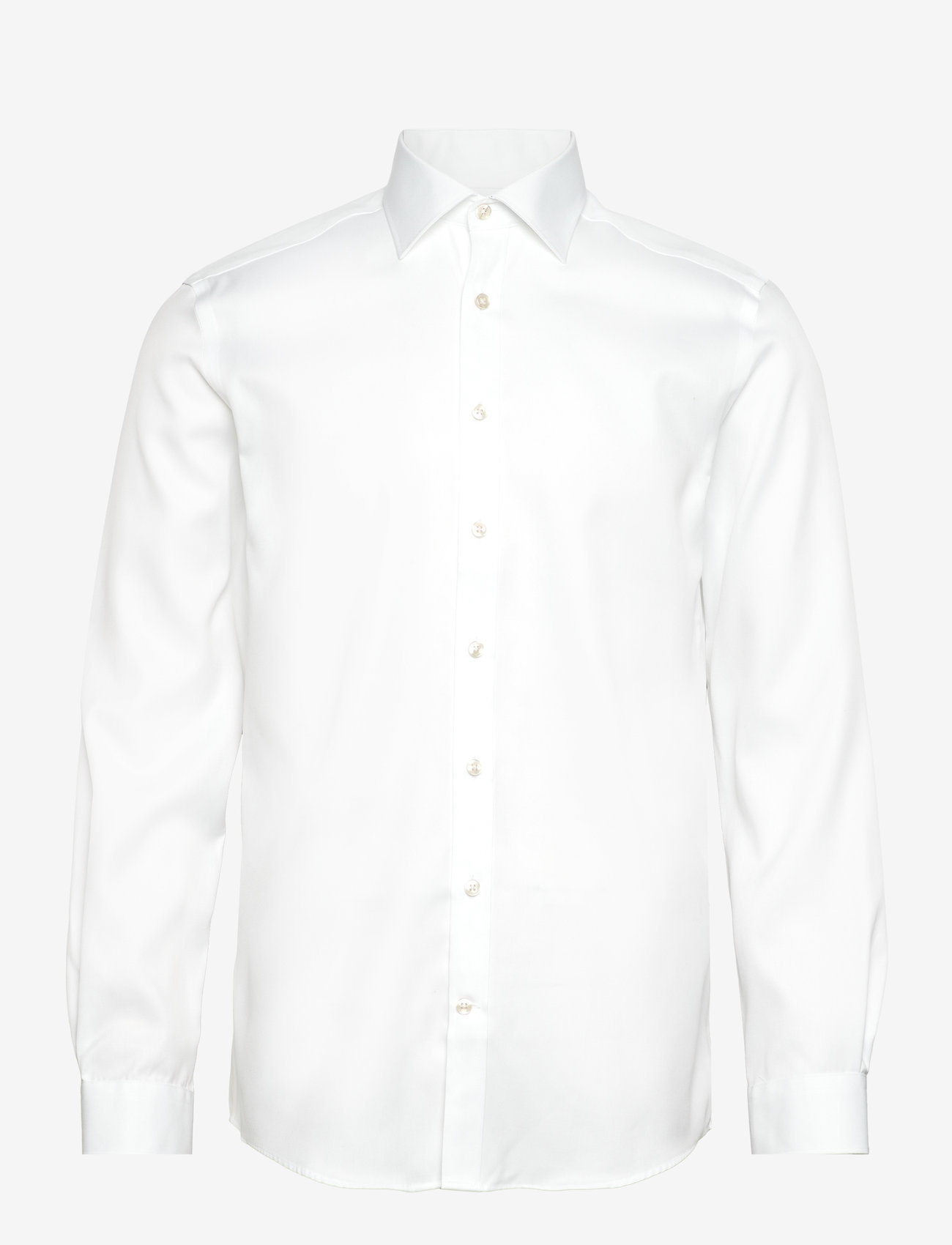 Lindbergh Black - Technical concealer shirt L/S - kostymskjortor - white - 1