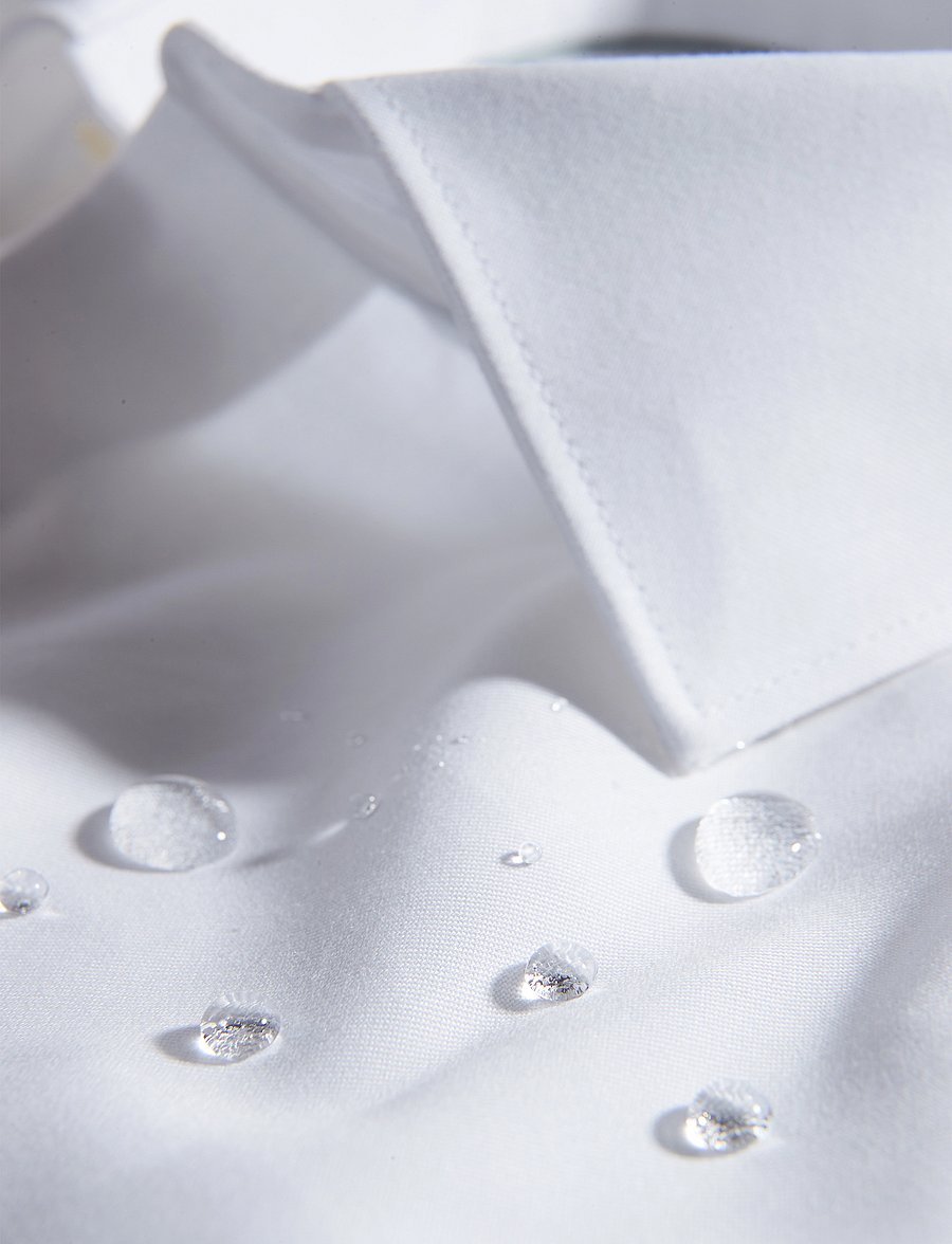 Lindbergh Black - Technical concealer shirt L/S - pidulikud särgid - white - 5
