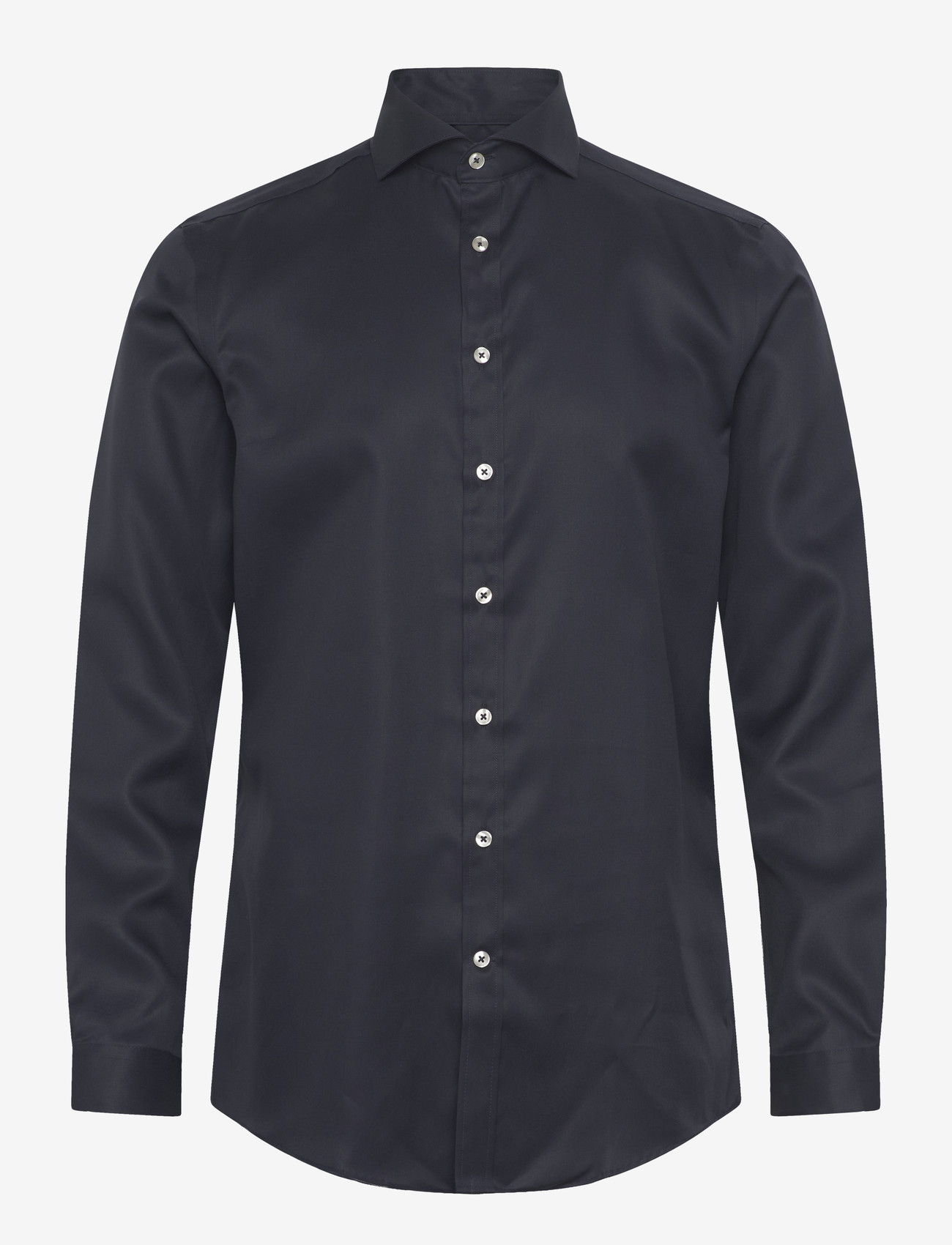 Lindbergh Black - Technical concealer shirt L/S - formelle skjorter - dk navy - 0