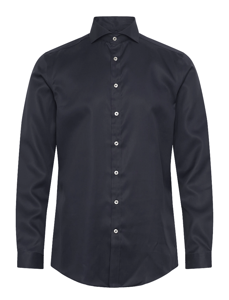 Lindbergh Black - Technical concealer shirt L/S - pidulikud särgid - dk navy - 0