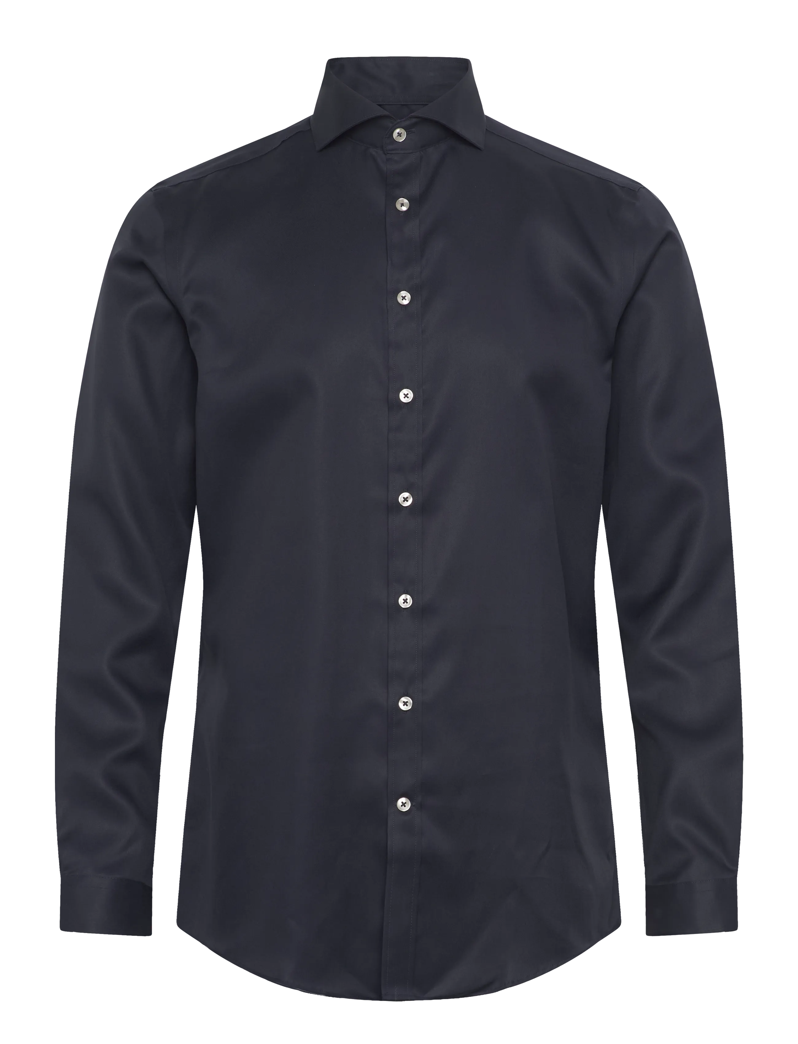 Lindbergh Black Technical concealer shirt L/S - Kleidung - DK NAVY / navy