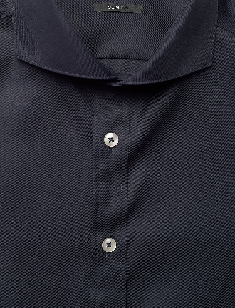 Lindbergh Black - Technical concealer shirt L/S - pidulikud särgid - dk navy - 2