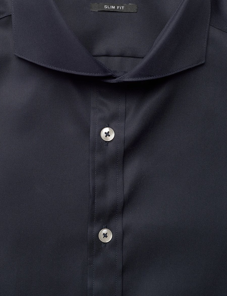 Lindbergh Black - Technical concealer shirt L/S - pidulikud särgid - dk navy - 2