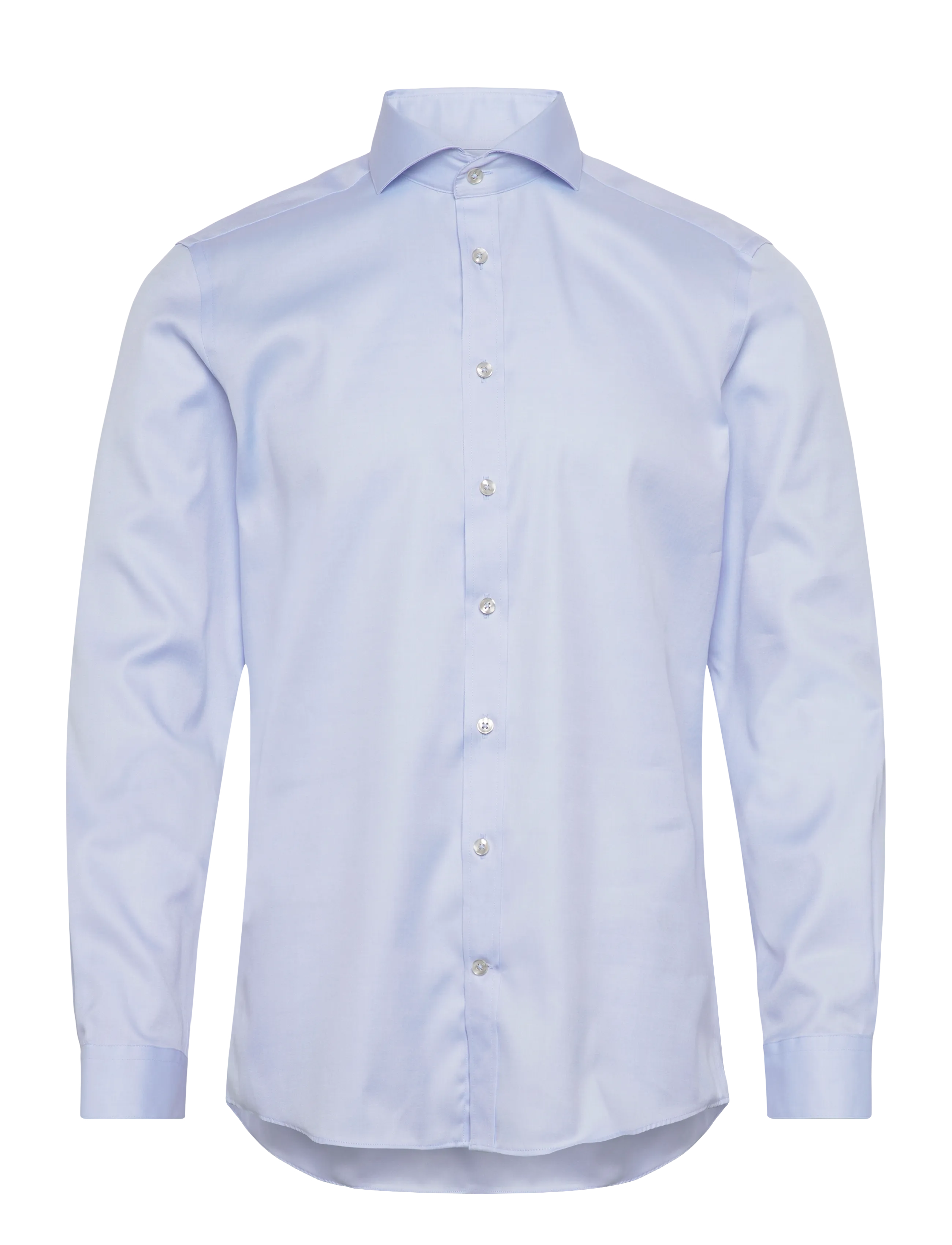 Lindbergh Black Technical concealer shirt L/S - Skjorter - LIGHT BLUE / blue