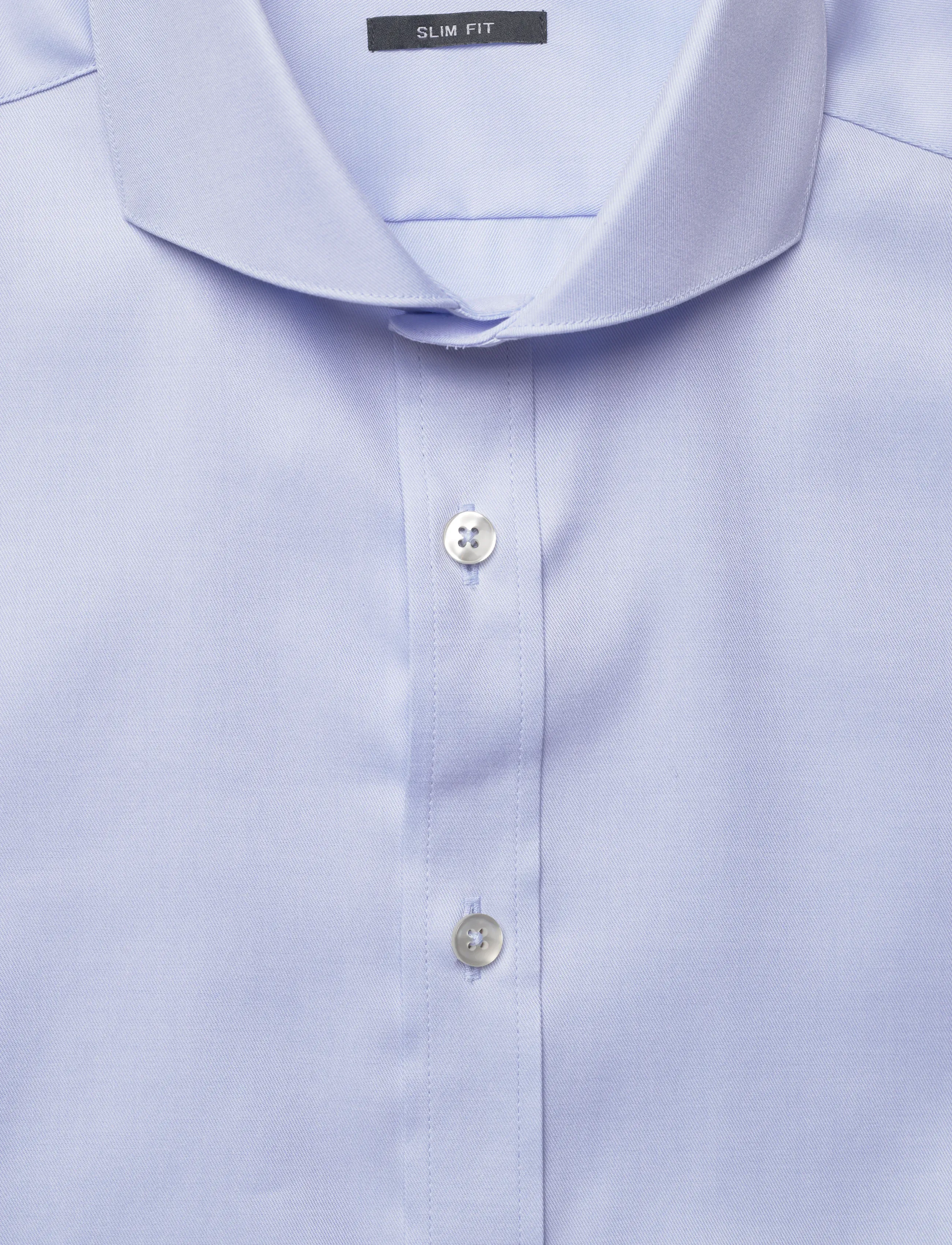 Lindbergh Black - Technical concealer shirt L/S - formal shirts - light blue - 2
