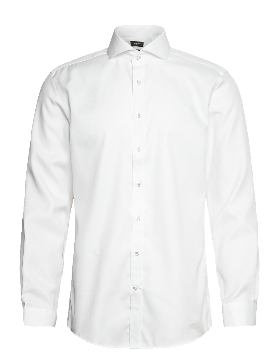 Lindbergh Black - Technical concealer shirt L/S - pidulikud särgid - white - 1
