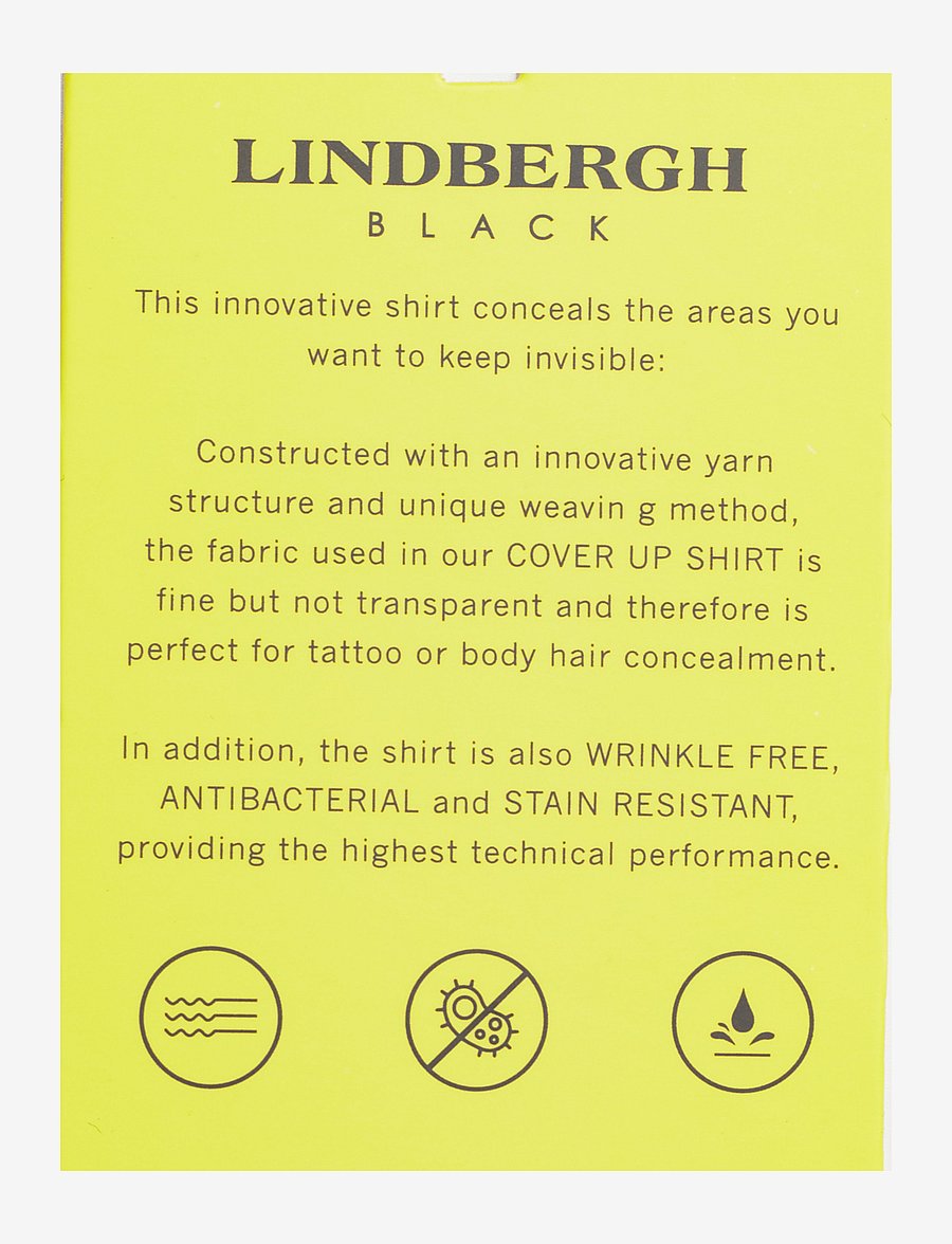 Lindbergh Black - Technical concealer shirt L/S - pidulikud särgid - white - 5