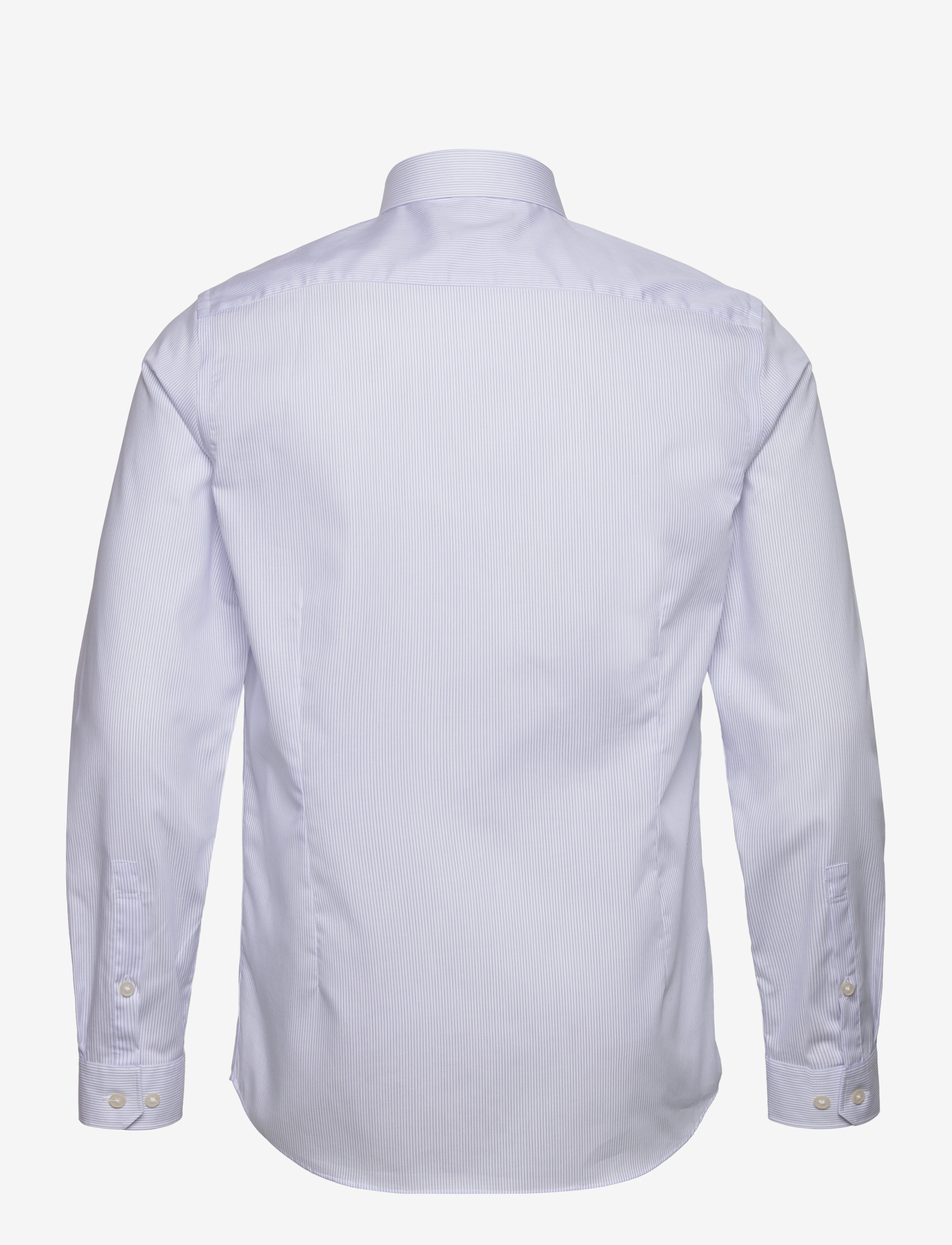 Lindbergh Black - Technical striped shirt L/S - formelle hemden - white - 2